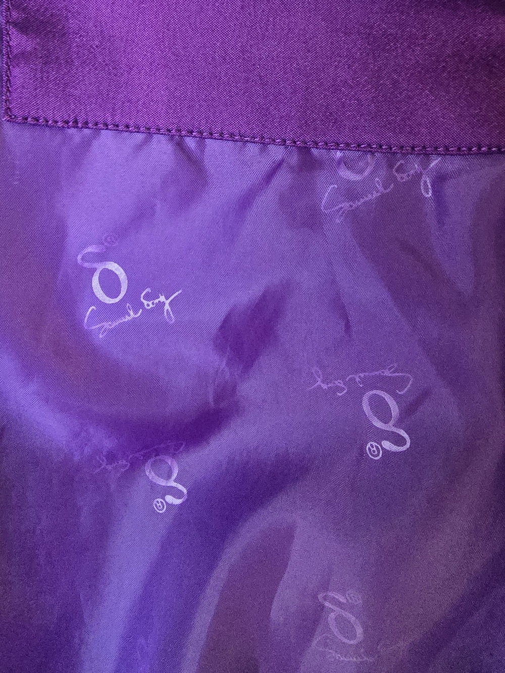 Samuel Dong Purple Iridescent Short-Sleeve Jacket - Picture 6 of 8
